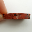 Jaspis czerwony cięty surowy 25x19 mm nr 97
