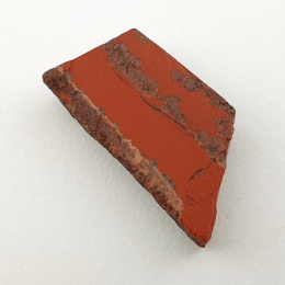 Jaspis czerwony cięty surowy 26x13 mm nr 96