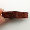 Jaspis czerwony cięty surowy 26x20 mm nr 75