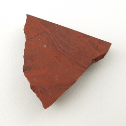 Jaspis czerwony cięty surowy 26x24 mm nr 100
