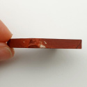 Jaspis czerwony cięty surowy 27x28 mm nr 5