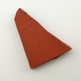 Jaspis czerwony cięty surowy 29x20 mm nr 31