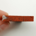 Jaspis czerwony cięty surowy 30x23 mm nr 25