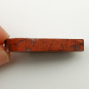 Jaspis czerwony cięty surowy 33x18 mm nr 37
