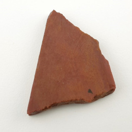 Jaspis czerwony cięty surowy 34x26 mm nr 6