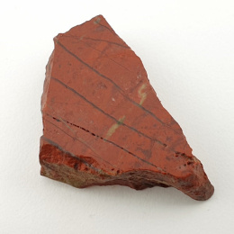 Jaspis czerwony cięty surowy 35x23 mm nr 80