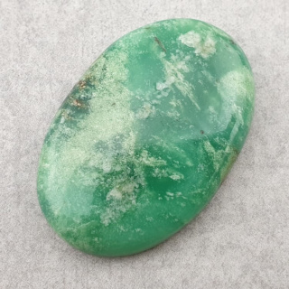 Chryzopraz kaboszon 34x23 mm nr 93