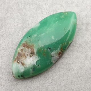 Chryzopraz kaboszon 34x16 mm nr 129