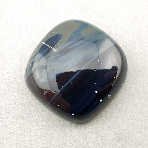 Leland blue kaboszon 20x18 mm nr 64