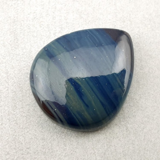 Leland blue kaboszon 23x20 mm nr 62