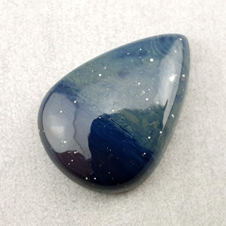 Leland blue kaboszon 26x18 mm nr 50