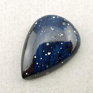 Leland blue kaboszon 26x19 mm nr 55