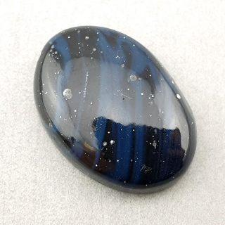 Leland blue kaboszon 28x20 mm nr 29