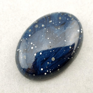 Leland blue kaboszon 30x21 mm nr 38