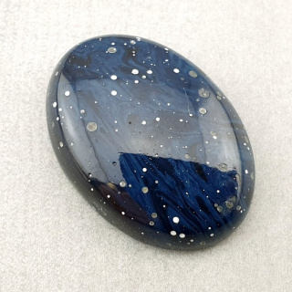 Leland blue kaboszon 30x21 mm nr 38