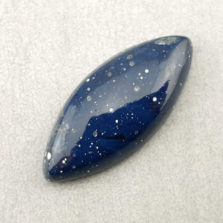 Leland blue kaboszon 32x14 mm nr 49