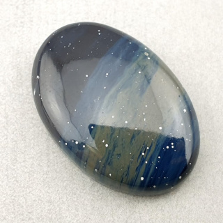 Leland blue kaboszon 32x22 mm nr 4