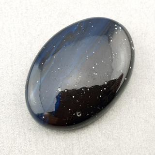 Leland blue kaboszon 33x23 mm nr 25