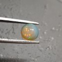 Opal z Etiopii kaboszon fi 6,94 mm nr 162