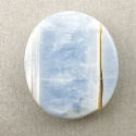 Opal niebieski kaboszon 30x26 mm nr 261