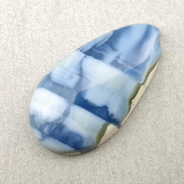 Opal niebieski kaboszon 31x17 mm nr 280