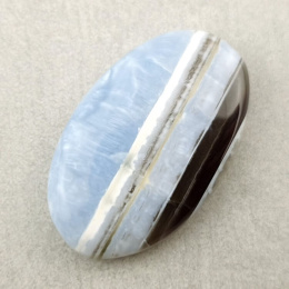 Opal niebieski kaboszon 32x20 mm nr 267