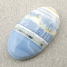 Opal niebieski kaboszon 33x19 mm nr 264