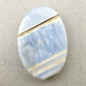 Opal niebieski kaboszon 33x22 mm nr 263