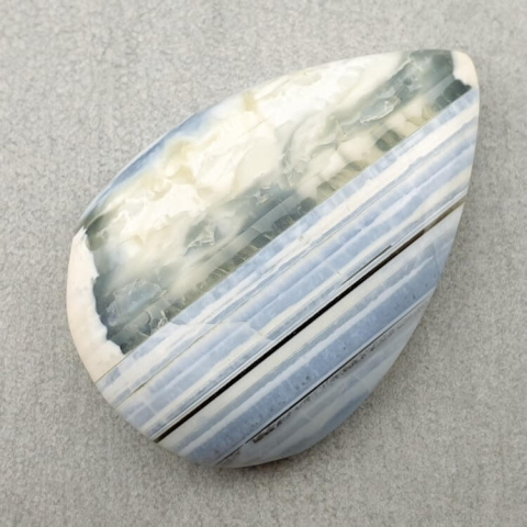 Opal niebieski kaboszon 37x25 mm nr 259