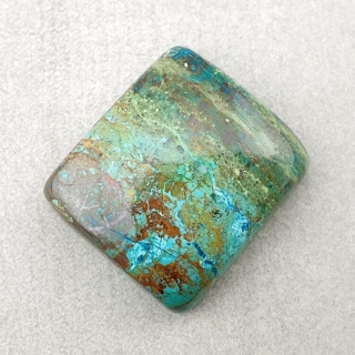 Chryzokola kaboszon 22x19 mm nr 159