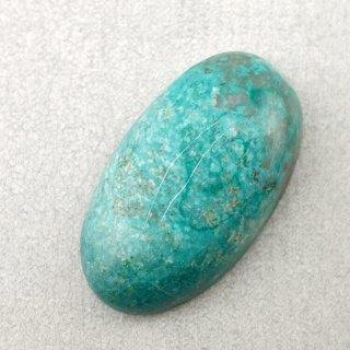 Chryzokola kaboszon 29x17 mm nr 160