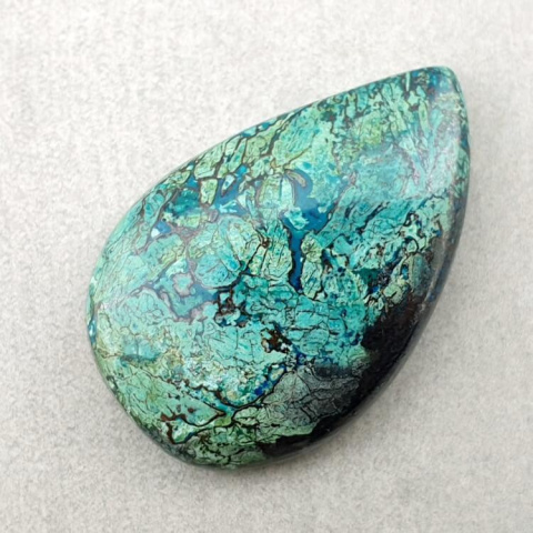 Chryzokola kaboszon 32x22 mm nr 150