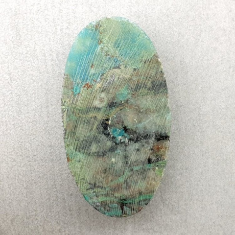 Chryzokola kaboszon 36x20 mm nr 137