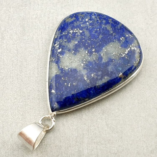 Lapis lazuli zawieszka 38x30 mm nr 64