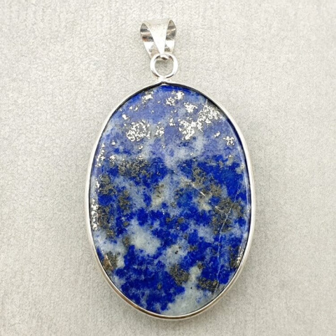 Lapis lazuli zawieszka 41x29 mm nr 67