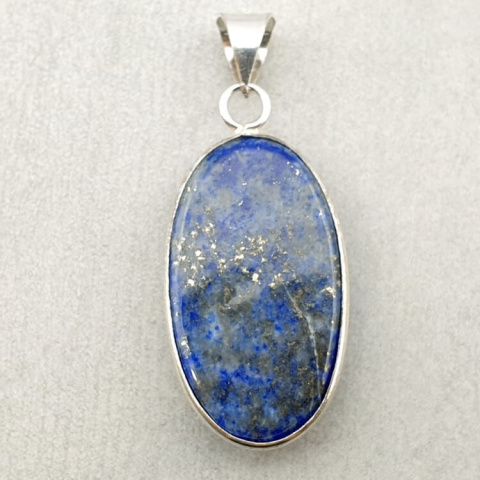 Lapis lazuli zawieszka 34x20 mm nr 105