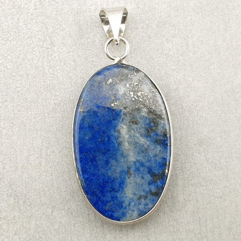 Lapis lazuli zawieszka 36x22 mm nr 80