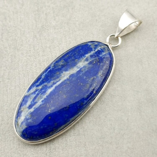 Lapis lazuli zawieszka 40x19 mm nr 86