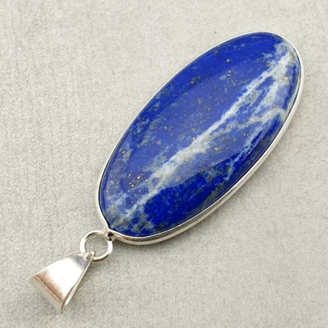 Lapis lazuli zawieszka 40x19 mm nr 86