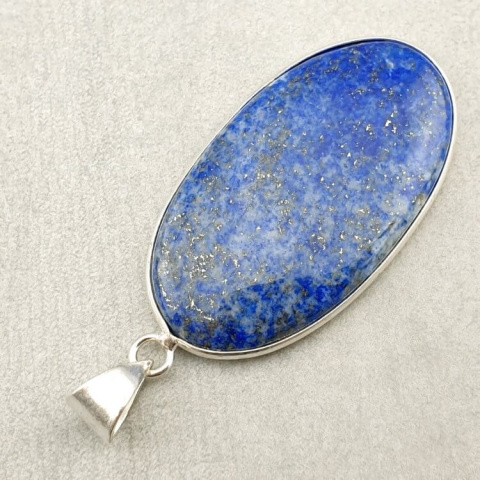 Lapis lazuli zawieszka 43x24 mm nr 78