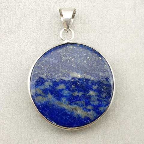 Lapis lazuli zawieszka fi 31 mm nr 92