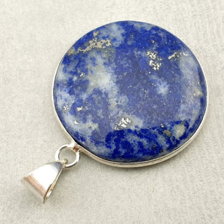 Lapis lazuli zawieszka fi 33 mm nr 89