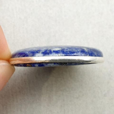 Lapis lazuli zawieszka fi 33 mm nr 89