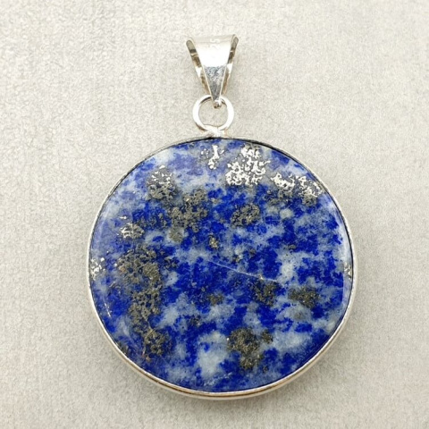 Lapis lazuli zawieszka fi 33 mm nr 89