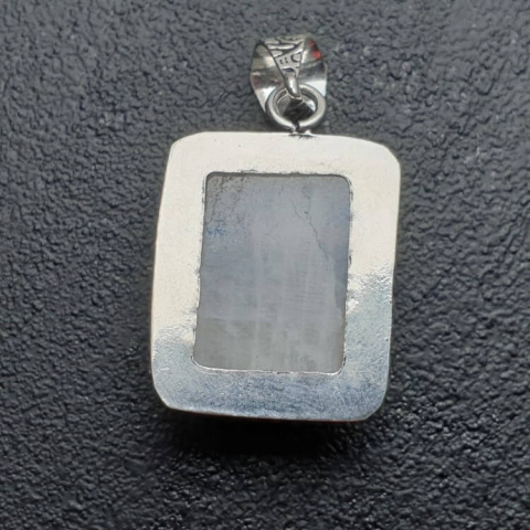 Kamień księżycowy zawieszka 20x16 mm nr 191