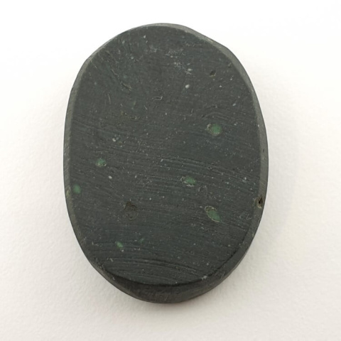 Paua abalone kaboszon 34x25 mm nr 126