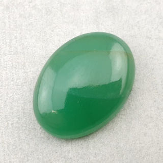 Jadeit zielony kaboszon 26x19 mm nr 43