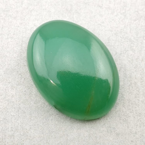 Jadeit zielony kaboszon 26x19 mm nr 43