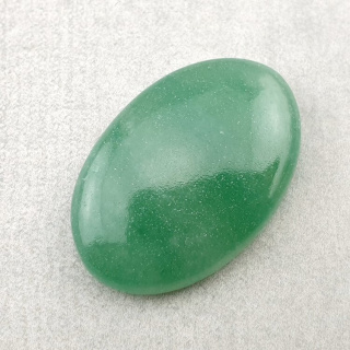 Jadeit zielony kaboszon 27x18 mm nr 13