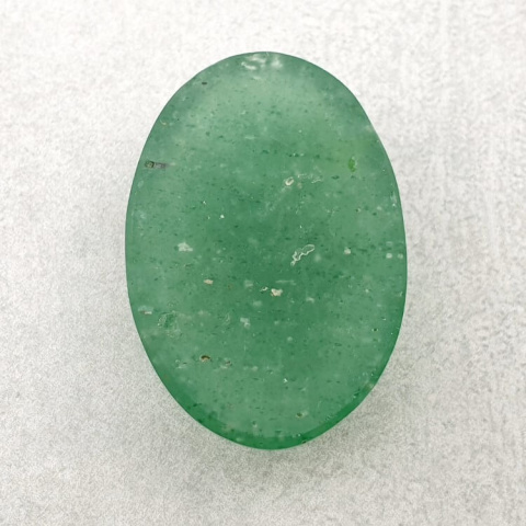 Jadeit zielony kaboszon 28x19 mm nr 19